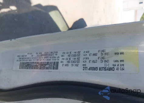 2012 Dodge Journey Sxt из США, поврежденный, VIN 3C4PDCBG1CT364143